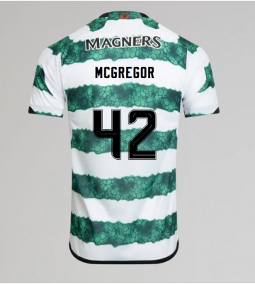 Celtic Callum McGregor #42 Primera Equipación 2023-24 Manga Corta